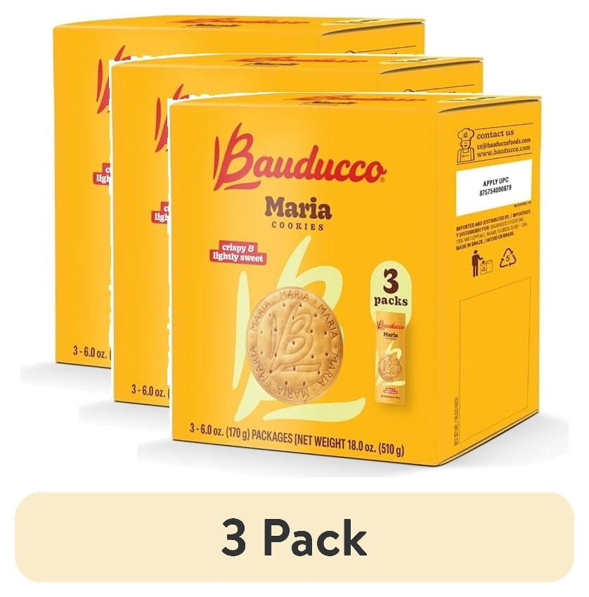 (3 pack) Bauducco Maria Cookies, 18.0 oz, Pack of 3
