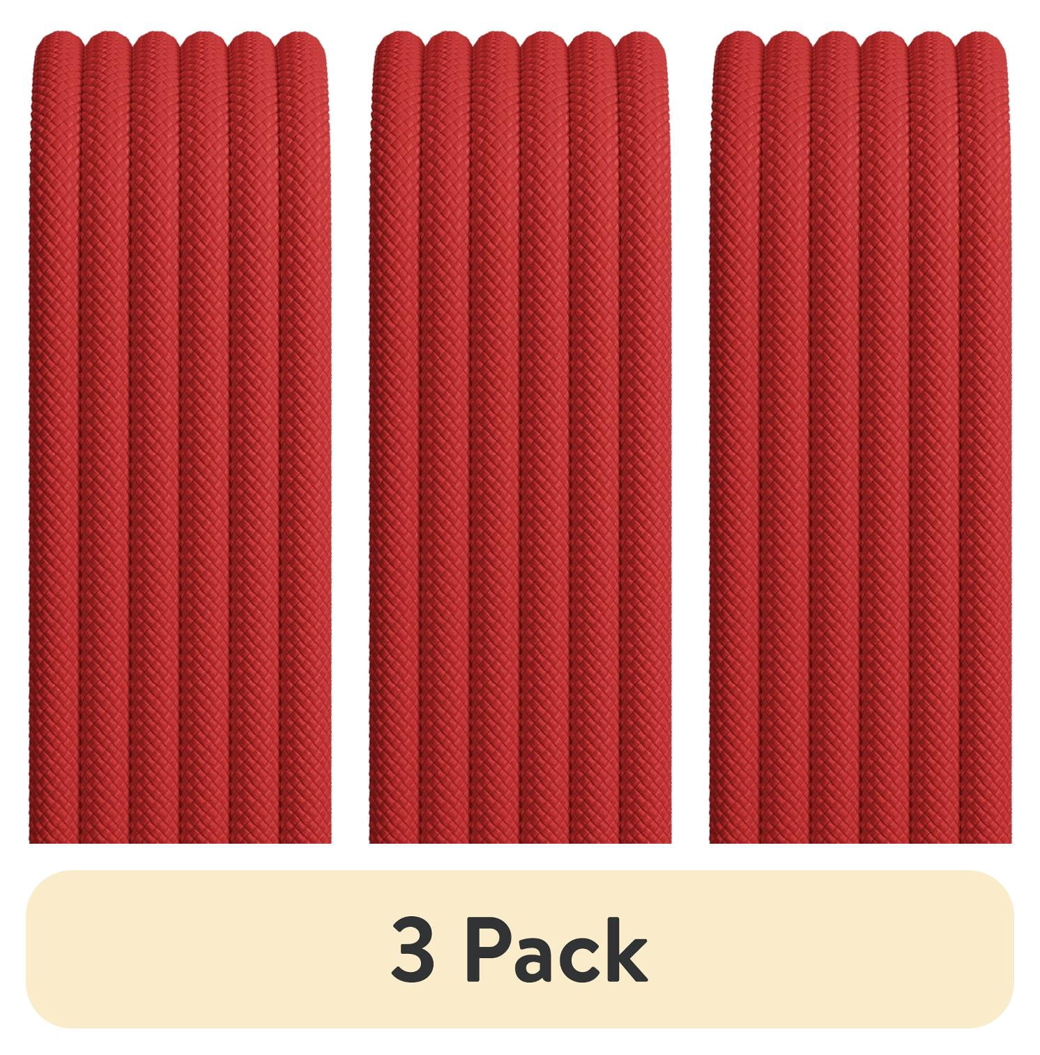 (3 pack) Beats USB-C to Lightning Woven Cable (1.5 m / 5 ft) - Rapid Red
