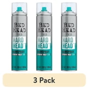 3 pack Bed Head by TIGI Hard Head Extra Strong Hold Hairspray, Long-Lasting Hair Spray for All Hair Types, 11.7 oz
