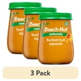 thumbnail interactive-video image 1 of (3 pack) Beech-Nut Naturals Stage 1 Baby Food, Butternut Squash, 4 oz Jar, 1 of 10