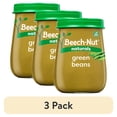 thumbnail interactive-video image 1 of (3 pack) Beech-Nut Naturals Stage 1 Baby Food, Green Beans, 4 oz Jar, 1 of 9