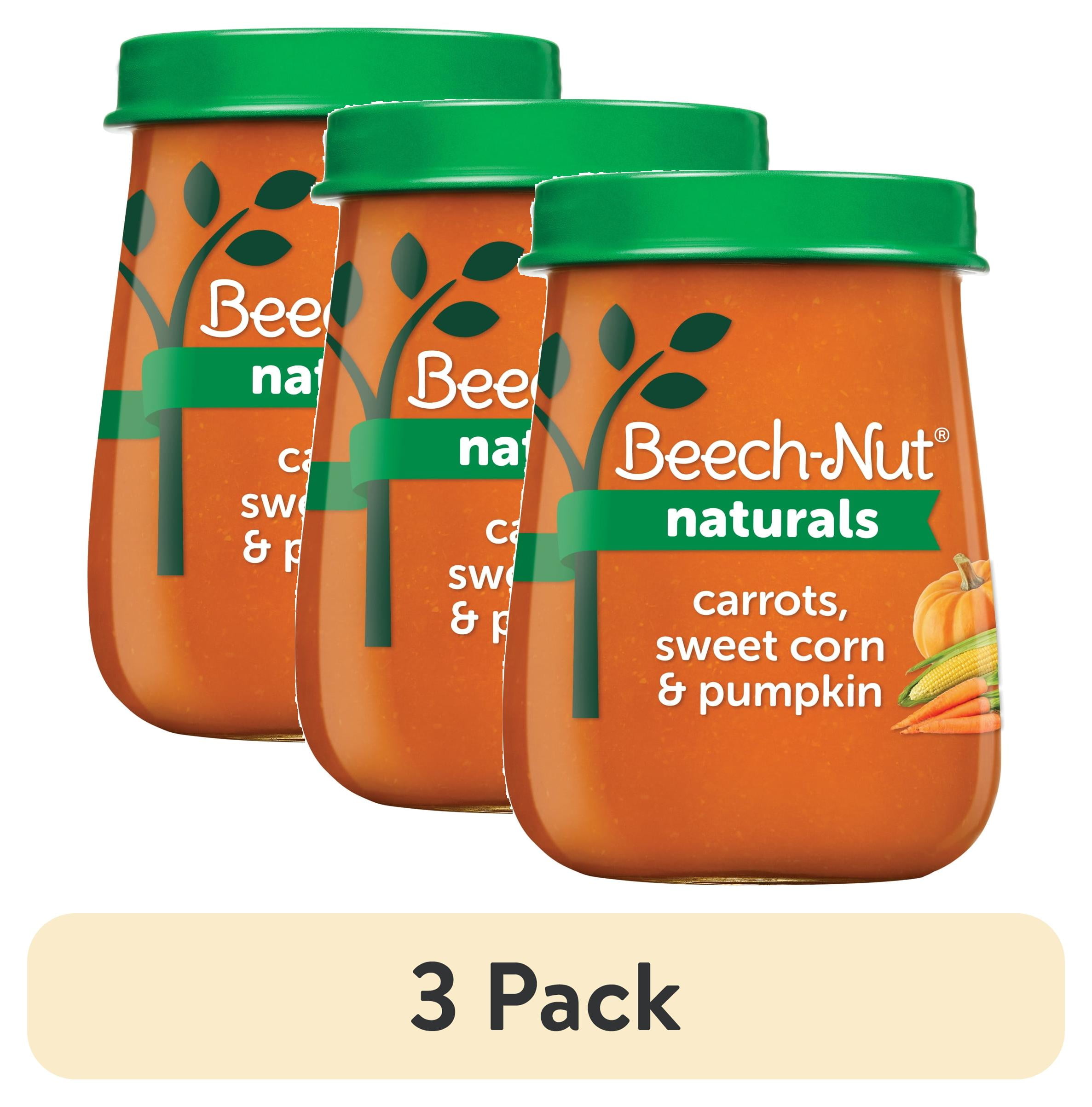 pack) Beech-Nut Naturals Stage Baby Food, Carrots Sweet Corn