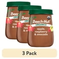 thumbnail interactive-video image 1 of (3 pack) Beech-Nut Organics Stage 2 Organic Baby Food, Apple Raspberries & Avocado, 4oz Jar, 1 of 10