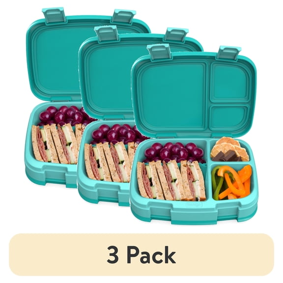 Bentgo Fresh New & Improved Leak-Proof, Versatile 4-Compartment Bento-Style Lunch Box, Ideal for Portion-Control and Balanced Eating On-The-Go, BPA-Free and Food-Safe Materials