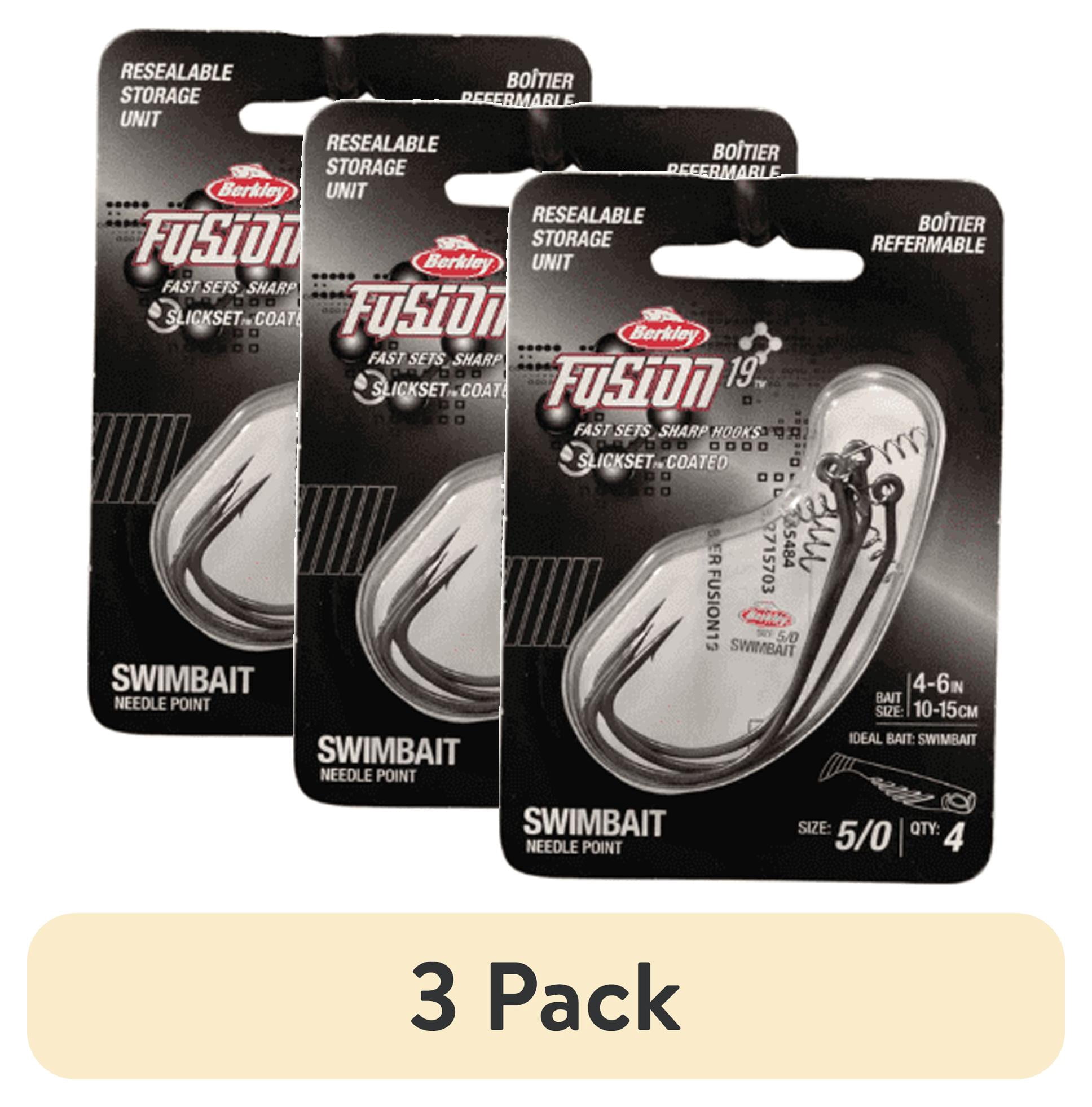 (3 pack) Berkley Fusion19 Swimbait Fishing Hooks