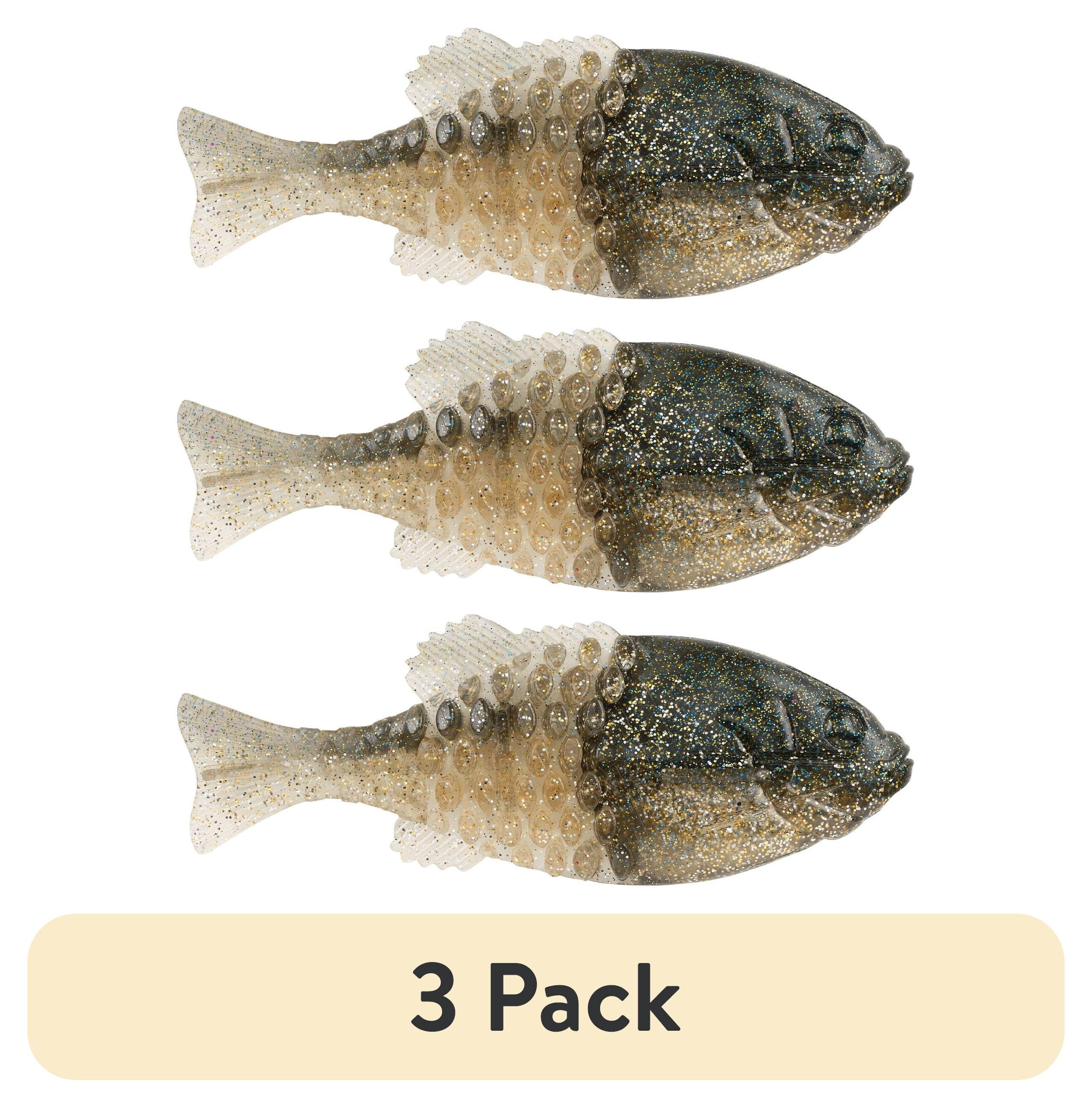 (3 pack) Berkley PowerBait® Gilly Soft Bait - Blue Shiner Gold
