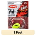 thumbnail image 1 of (3 pack) Berkley Walleye Mono Rig, Chartreuse/Black Stripe Indiana Blade, 4, 1 of 7