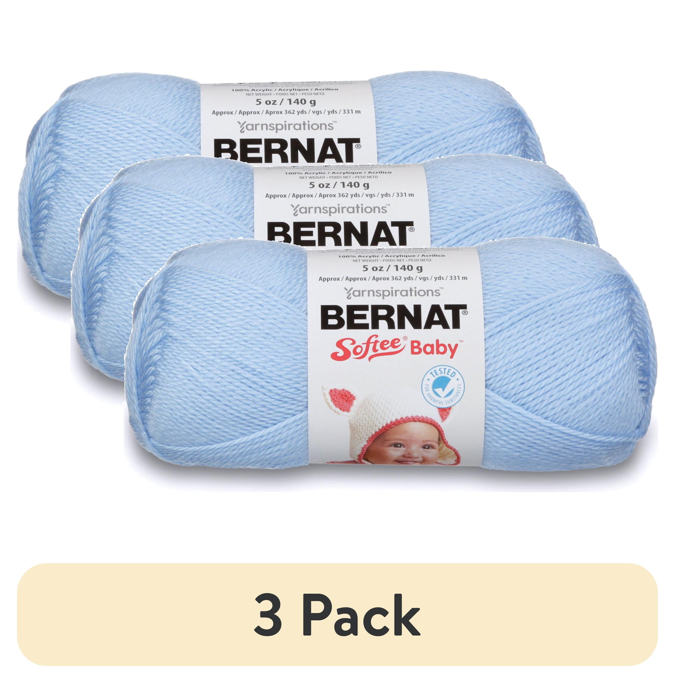 pack) Bernat Softee Baby Yarn, 140g, Pale Blue