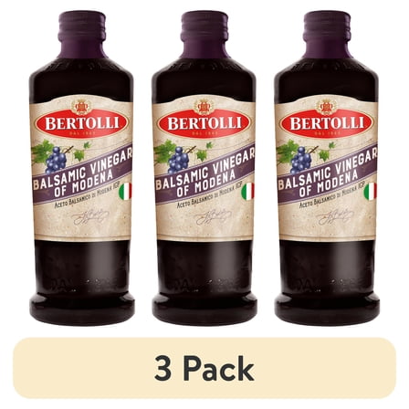 (3 pack) Bertolli Balsamic Vinegar, 16.9 oz