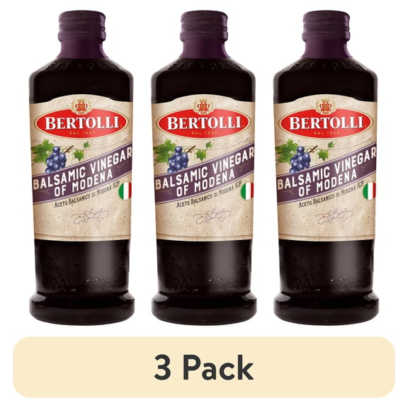 (3 pack) Bertolli Balsamic Vinegar, 16.9 oz