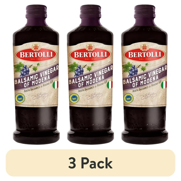 (3 pack) Bertolli Balsamic Vinegar, 16.9 oz