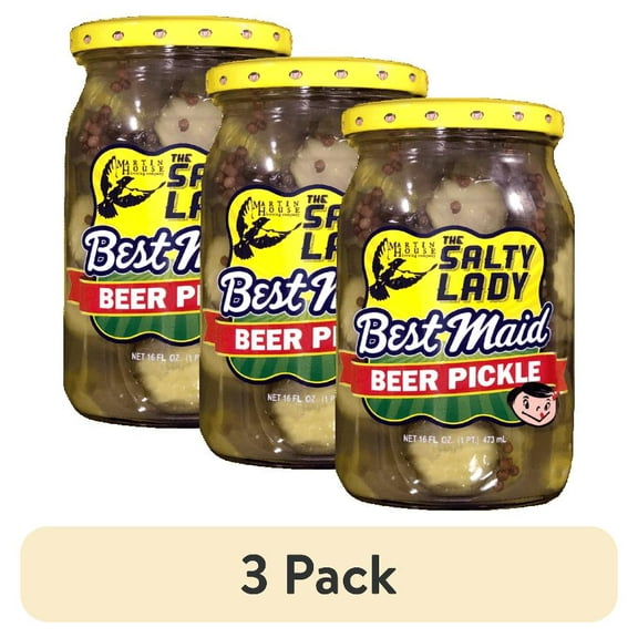 (3 pack) Best Maid 16oz Sliced Beer Pickles