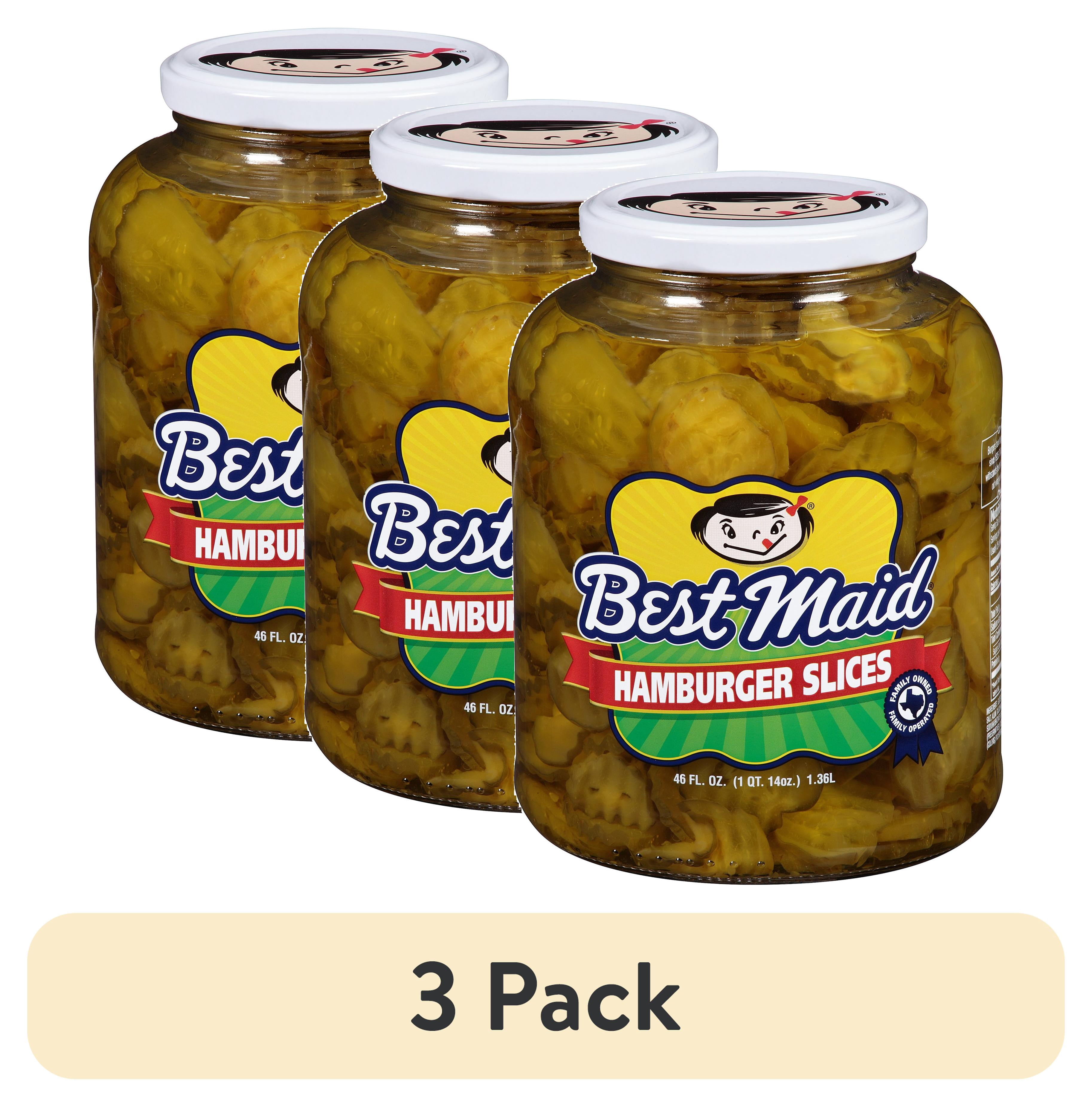 (3 pack) Best Maid Hamburger Slices, 46 fl oz