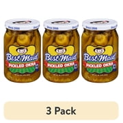 (3 pack) Best Maid Pickled Okra 16 fl. oz. Jar