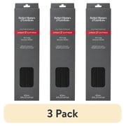 3 pack Better Homes & Gardens 10" Premium Charcoal Incense Sticks, Amber & Saffron, 40 Pack