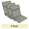 thumbnail image 1 of (3 pack) Better Homes & Gardens 44" L x 21" W Tan 1 Piece Rectangle Outdoor Chair Cushion, 1 of 9