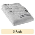 thumbnail image 1 of (3 pack) Better Homes & Gardens Cozy Knit Blanket, Light Grey, Full/Queen, 1 of 5