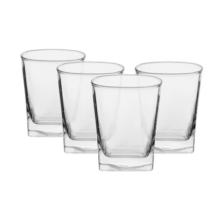 (3 pack) Better Homes & Gardens Hollis Drinking Glasses, 12.17 oz, Set of 4
