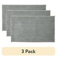 thumbnail image 1 of (3 pack) Better Homes & Gardens Ultra Soft Polyester Bath Rug, 23"x39", Grey Flannel, 1 of 7