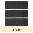thumbnail image 1 of (3 pack) Better Homes & Gardens Ultra Soft Polyester Bath Runner Rug, 20"x60", Grey Shadow, 1 of 8