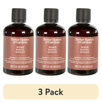 (3 pack) Better Homes & Gardens Universal Fragrance Oil, Warm Rustic Woods, 5 fl oz, for use with Fragrance Oil Diffusers, Fragrance Warmers, Potpourri, and Wicking Fragrance Diffusers