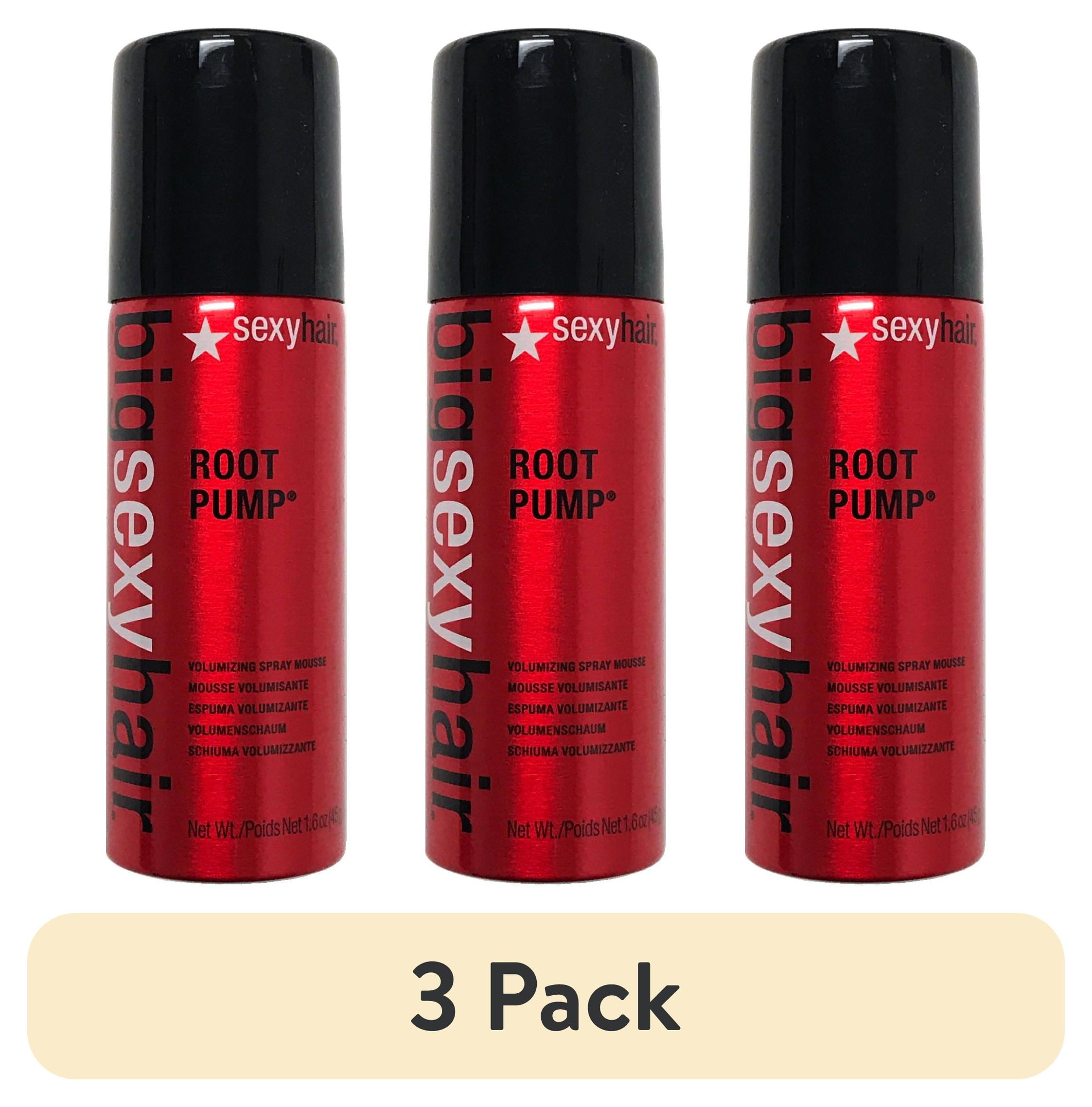 (3 pack) Big Sexy Hair Root Pump Volumizing Spray Mousse 1.6 oz