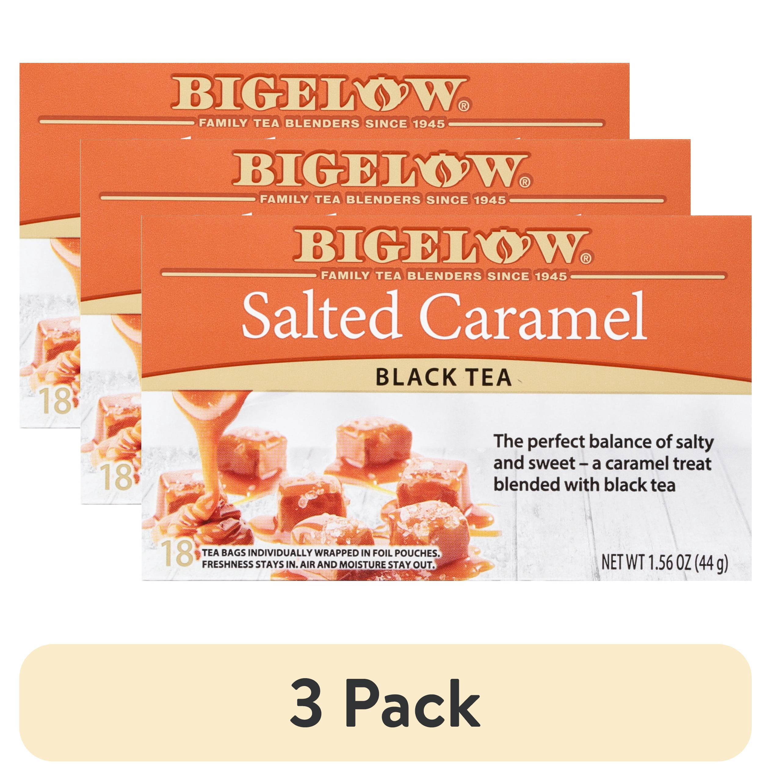 (3 pack) Bigelow Salted Caramel, Black Tea Bags, 18 Count