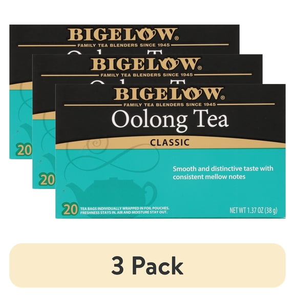 (3 pack) Bigelow Oolong Tea, 20 Count