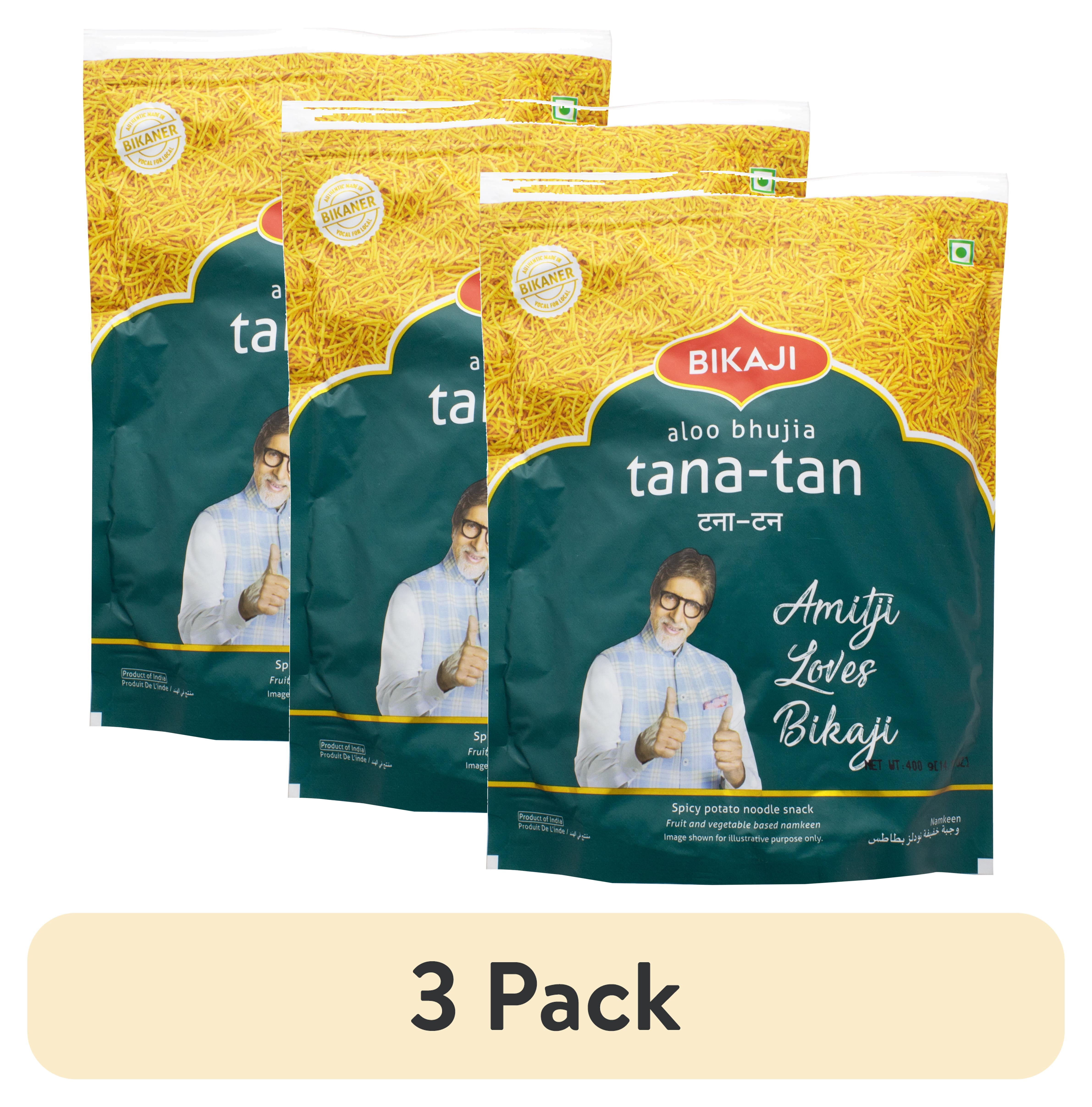 (3 pack) Bikaji Aloo Bhujia Tana-Tan 14.12 oz