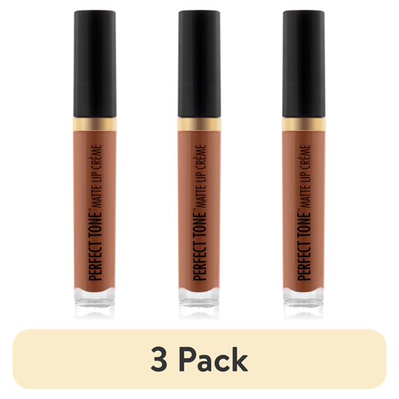 (3 pack) Black Radiance Perfect Tone Matte Lip Crème, Tastemaker