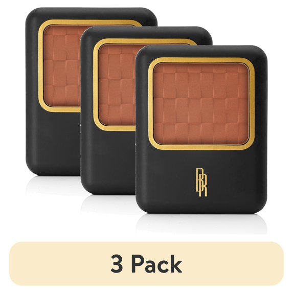 (3 pack) Black Radiance Pressed Powder, Golden Cashews