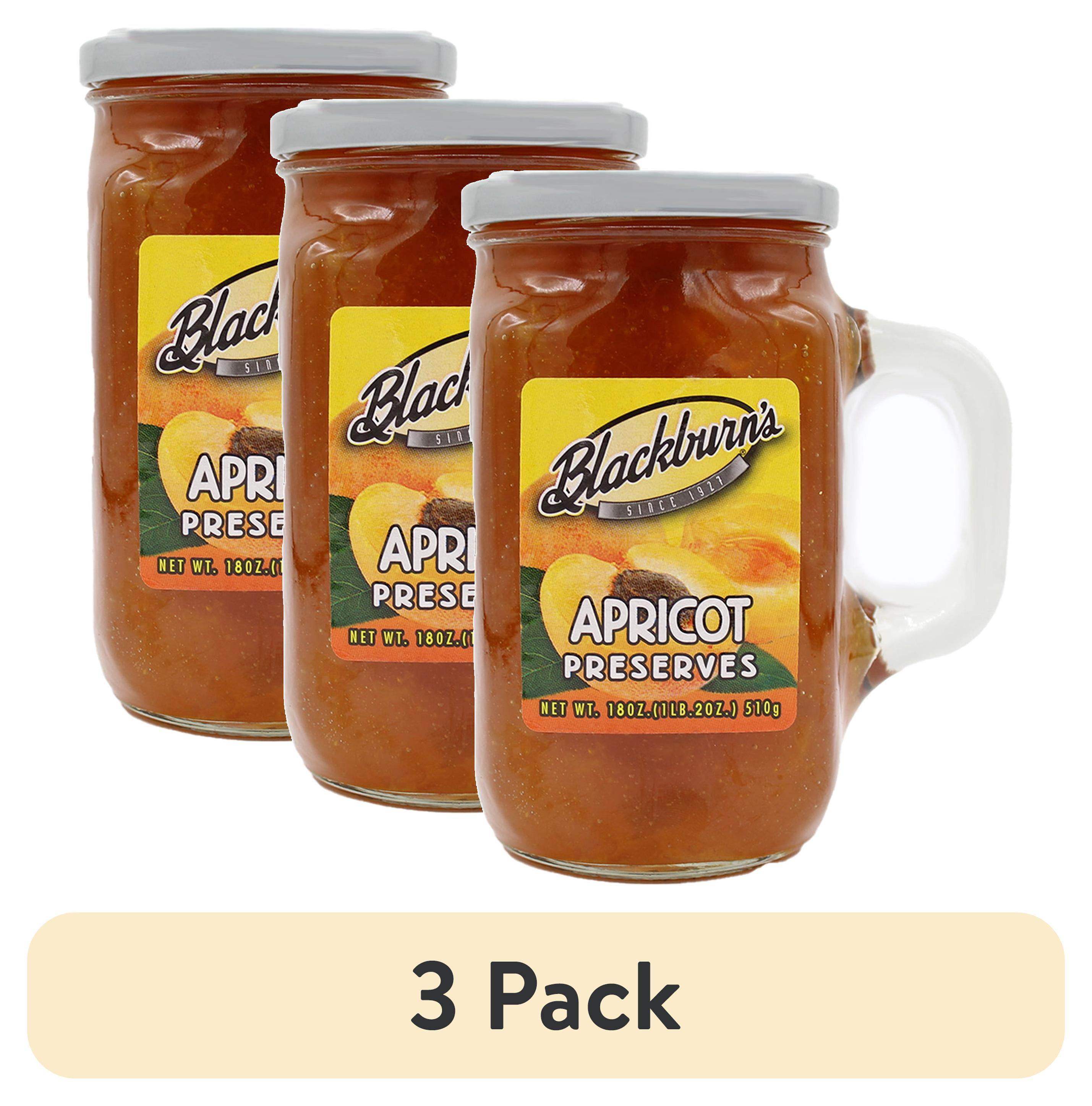 (3 pack) Blackburn's Apricot Preserves