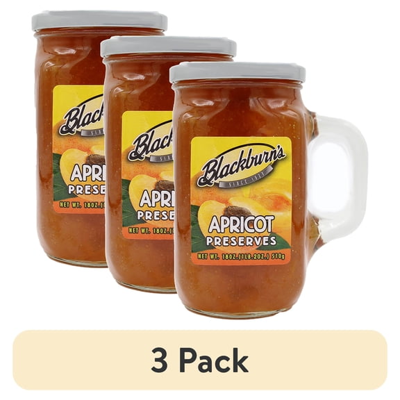 (3 pack) Blackburn's Apricot Preserves