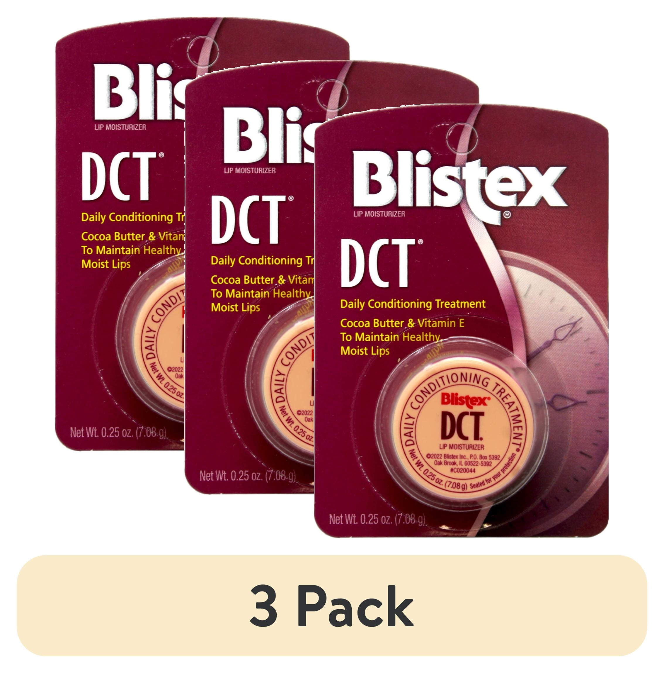 (3 pack) Blistex DCT Lip Treatment, 0.25 Oz