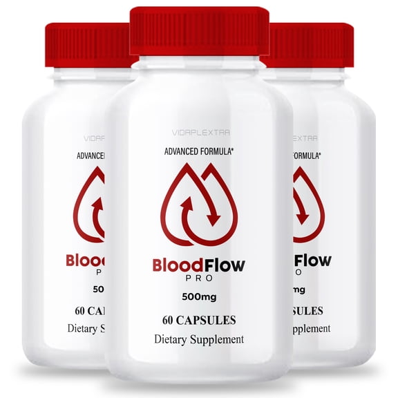 (3 pack) Blood Flow Pro Capsules - BloodFlow Pro Capsules