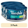 thumbnail image 1 of (3 pack) Blue Buffalo Tastefuls Wet Cat Food with Tuna, 3-oz. Can, 1 of 12