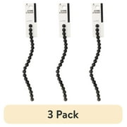 (3 pack) Blue Moon Beads Black Lava Stone Bead Strand for DIY Jewelry, 7 in – Unisex, Adult, 1 Piece