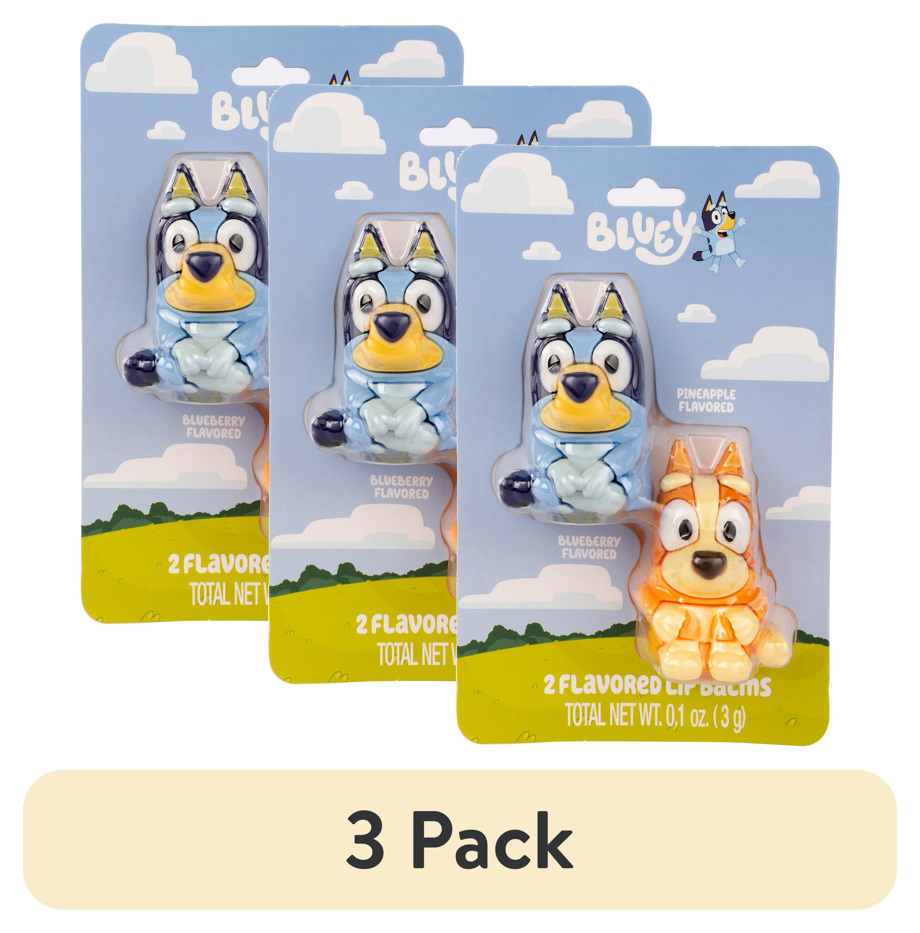 3 pack) Bluey 2 Pack Molded Lip Balm - Walmart.com