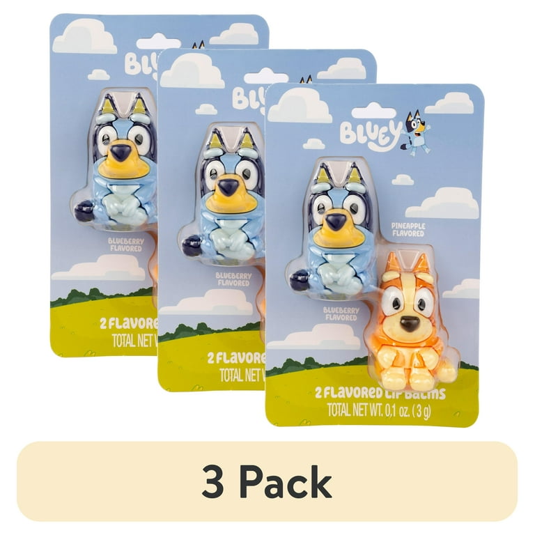 アイケア Bluey 3 pack) Bluey 2 Pack Molded Lip Balm - Walmart.com