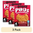 thumbnail image 1 of (3 pack) Bobo's PB&Js, Peanut Butter Oat Crust With Strawberry Filling, 4 Pack of 2.1oz oat snacks, 1 of 6