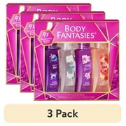 (3 pack) Body Fantasies Signature Gift Set, 4 piece