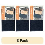 (3 pack) Bondex, Giant Dark Blue Denim 10"x12" Fabric Iron-On Patch