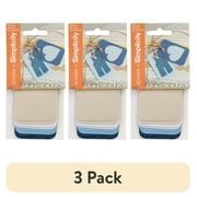 (3 pack) Bondex Light Multi-Color Denim 2"x3" Fabric Iron-on Patches, 8 Pieces