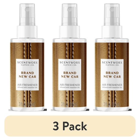 (3 pack) Brand New Car Auto Air Freshener Spray