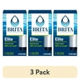 thumbnail interactive-video image 1 of (3 pack) Brita Faucet Mount System Replacement Filter, Reduces Lead, Made Without BPA, Chrome, 1 Count, 1 of 10