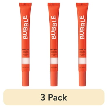 (3 pack) Bubble Skincare Knock Out Spot Treatment for All Skin Types, 10mL
