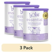 3 pack Bubs Essential Whole Milk Infant Formula Powder with Iron, Non-GMO, Probiotics & Omega-3, 20 oz