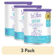 3 pack Bubs Easy Digest Goat Milk Infant Formula Powder Babies 0-12 Months - 20oz