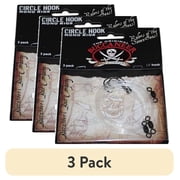 (3 pack) Buccaneer Circle Hook Mono Rig - #1/0