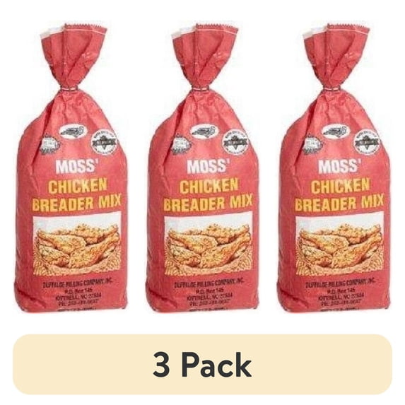 Breader Sack (3 pack) Buffaloe Milling Buffaloe Milling Breader Mix, 2 lb - Walmart.com